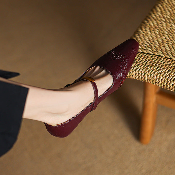Lila | Elegant Classic Flat Shoe