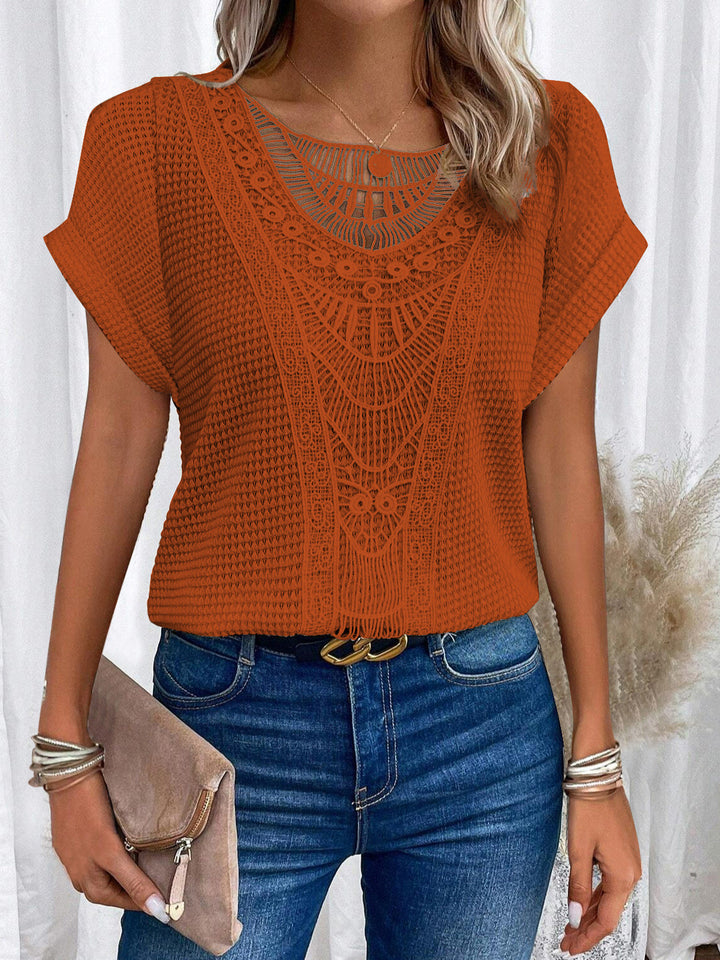 Zarelle | Lace Detail Top
