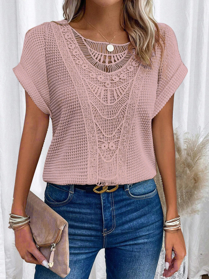Zarelle | Lace Detail Top