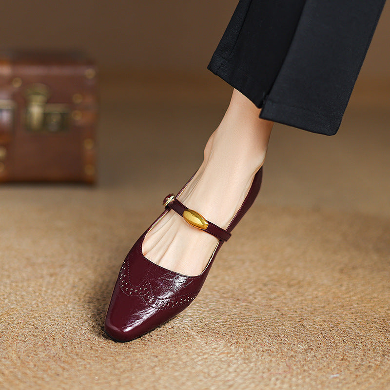 Lila | Elegant Classic Flat Shoe