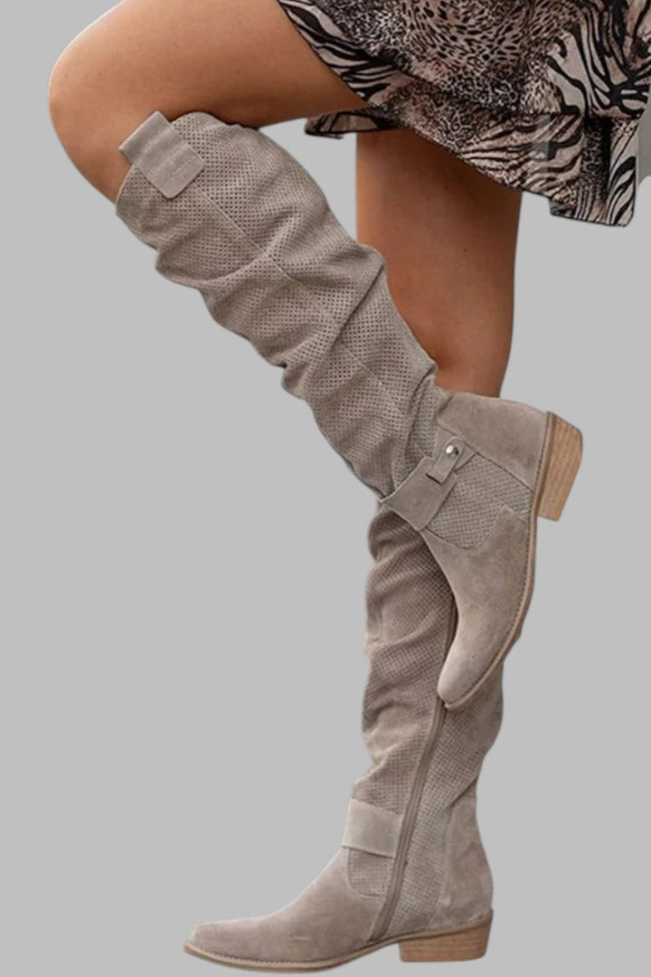 Hattie | Elegant Knee-High Boots