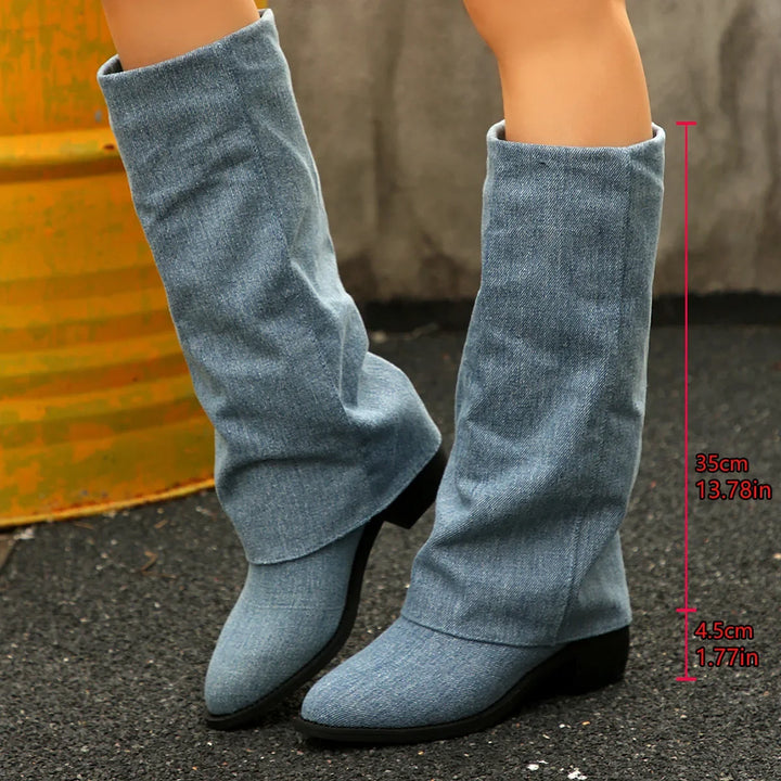 Amelia | Comfortable Vintage Look Boots