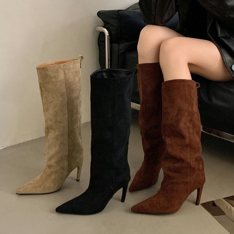 Diane | Elegant Heeled Boots