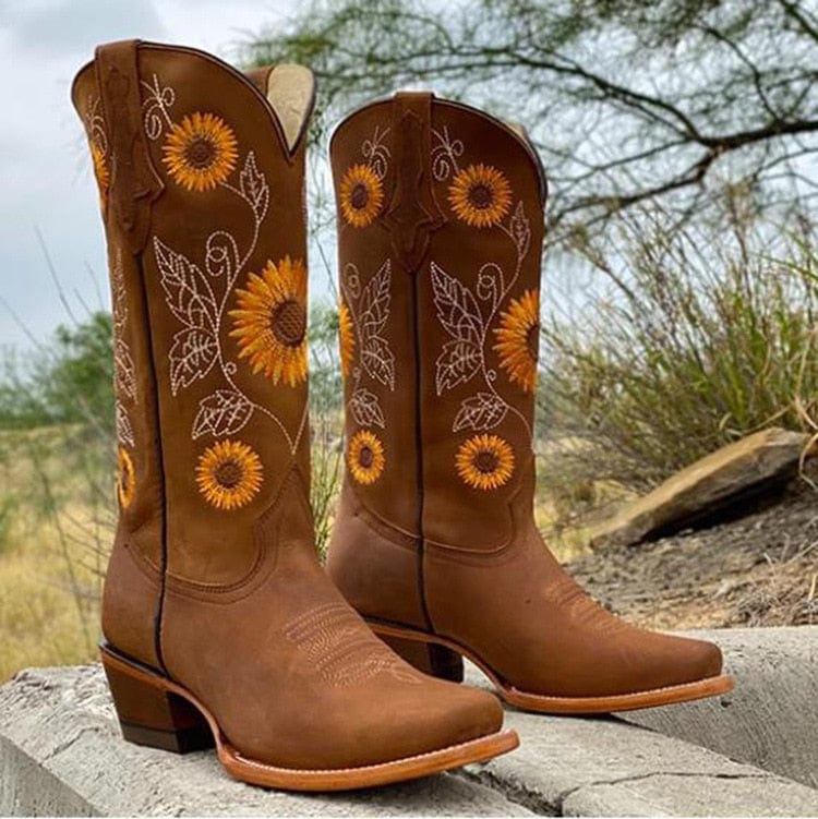 Sunset | Stylish Cowgirl Boots