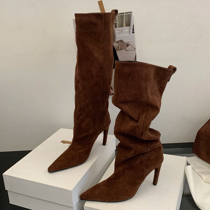 Diane | Elegant Heeled Boots