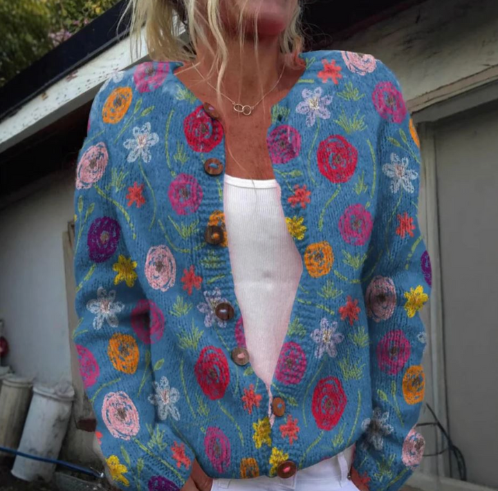Zandra | Elegant Sweater with Print