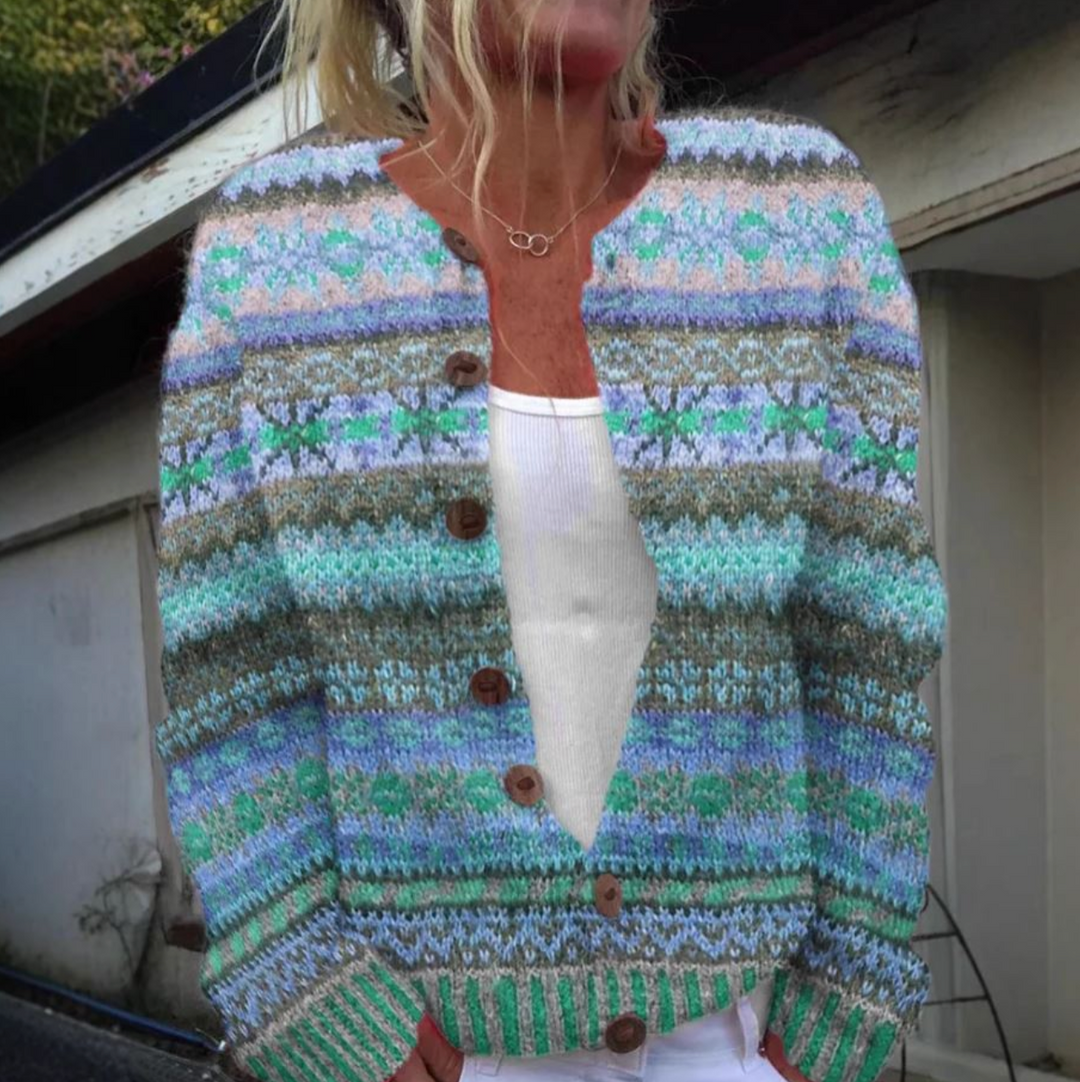 Zandra | Elegant Sweater with Print