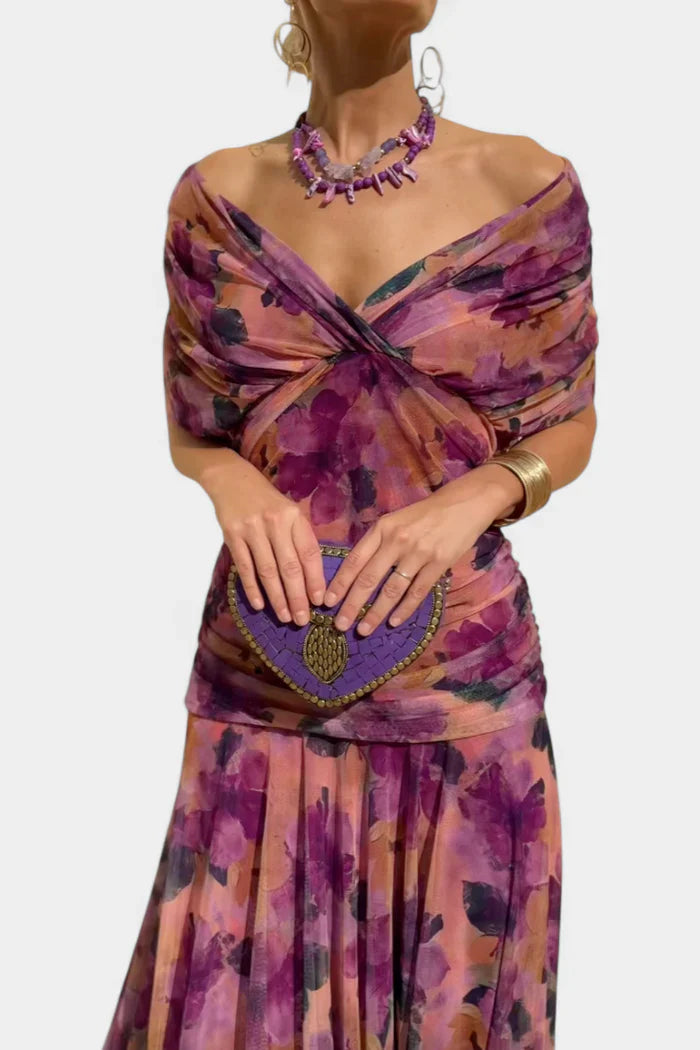 Priscila | Tulle Maxi Dress