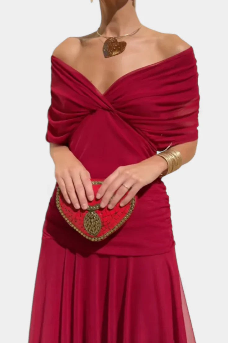 Priscila | Tulle Maxi Dress