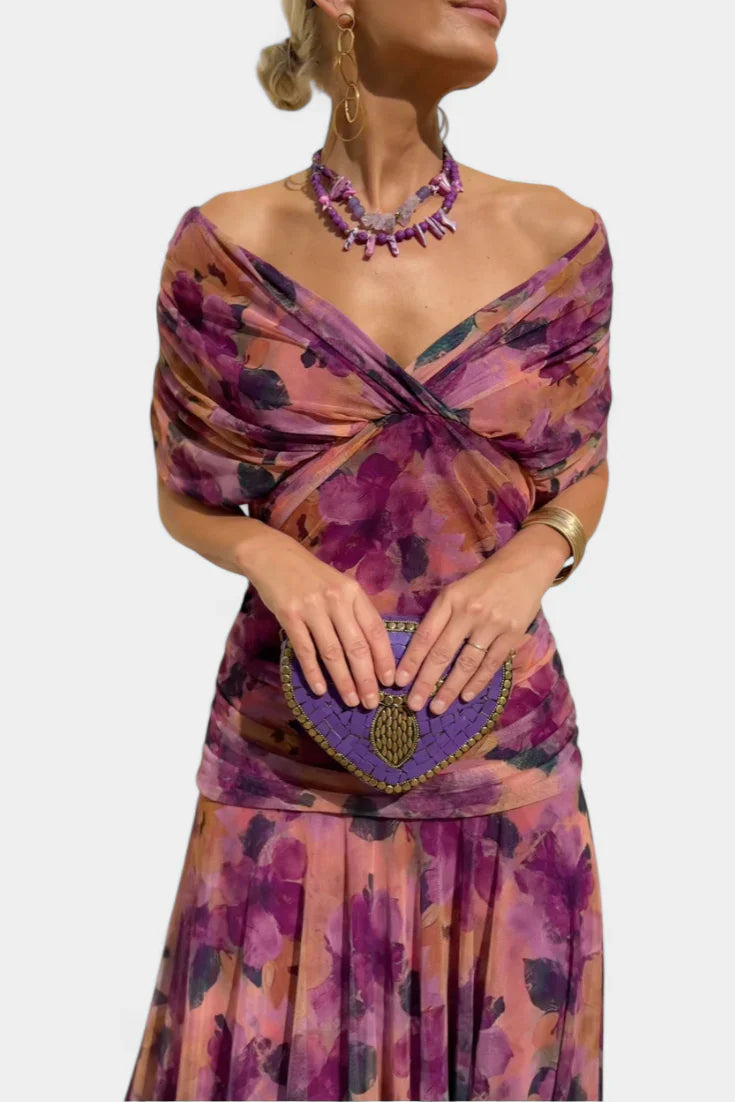 Priscila | Tulle Maxi Dress
