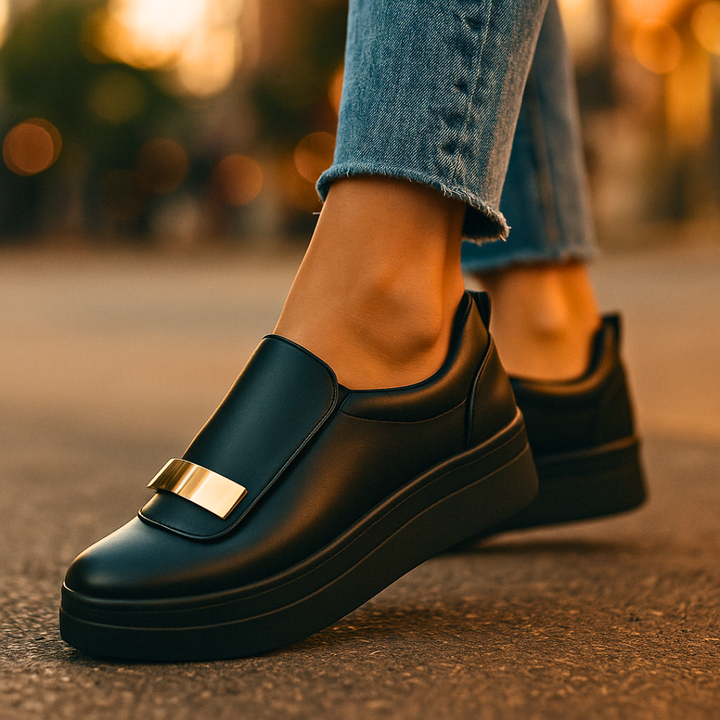 Emily | Elegant Platform Sneaker