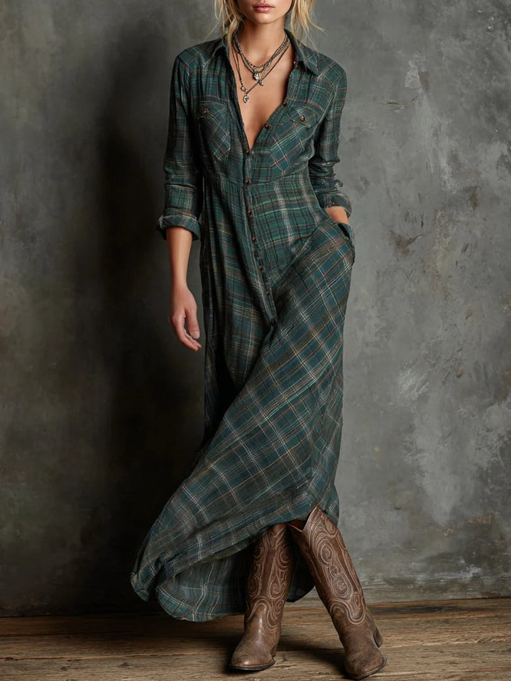 Zoe | Effortlessly Stylish Plaid Dress
