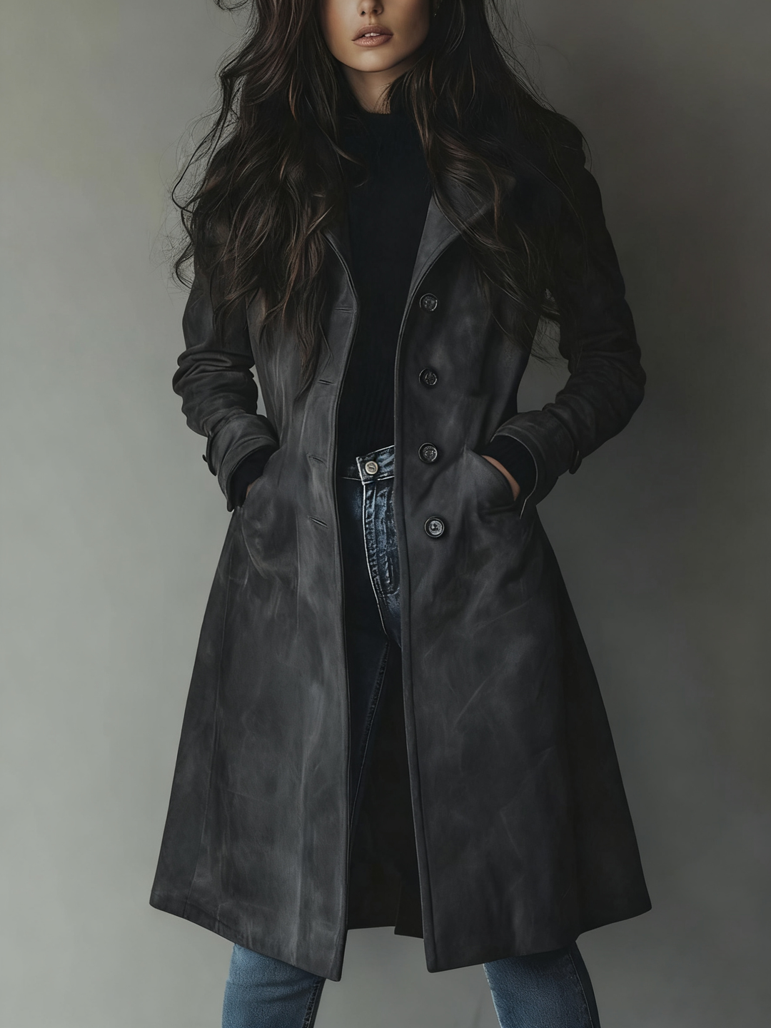 Layla | Elegant Long Coat
