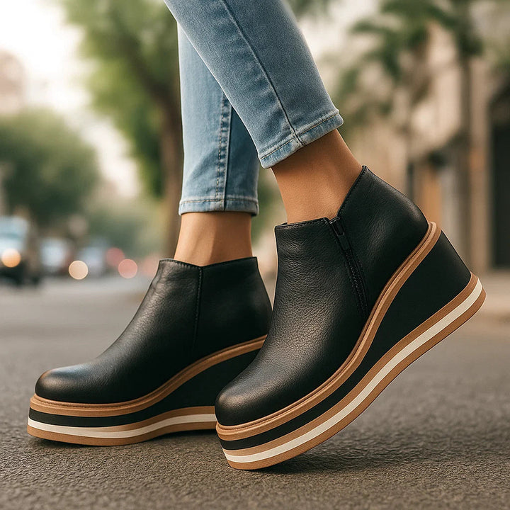 Sophie | Elegant Wedge Boot