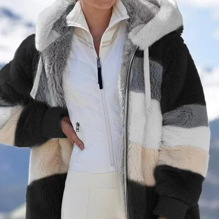 Alex | Winter Jacket with Hood and Zipper