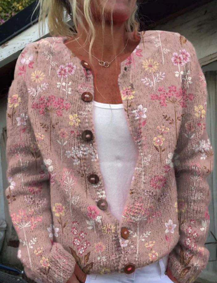 Zandra | Elegant Sweater with Print
