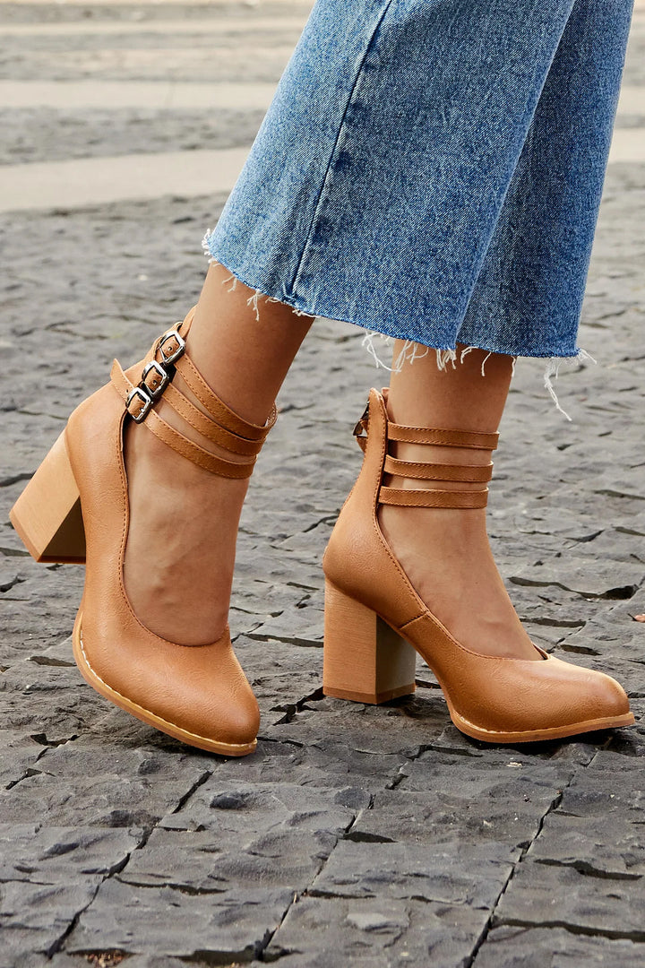 Premium Comfort | Stylish Heeled Shoes