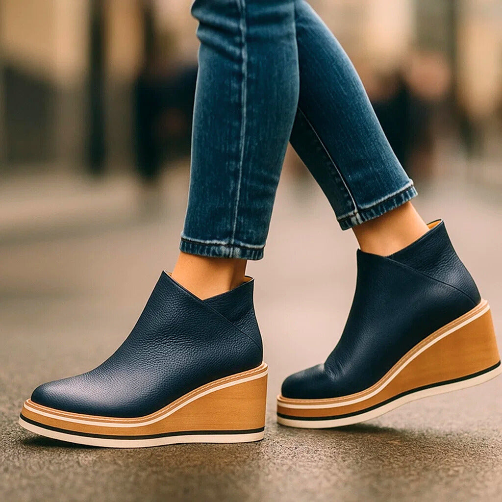 Sophie | Elegant Wedge Boot