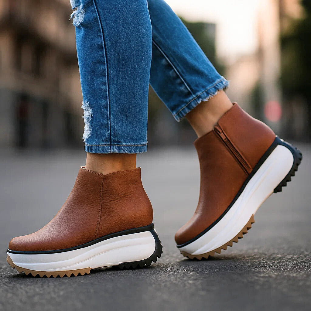 Olivia | Stylish Platform Boots