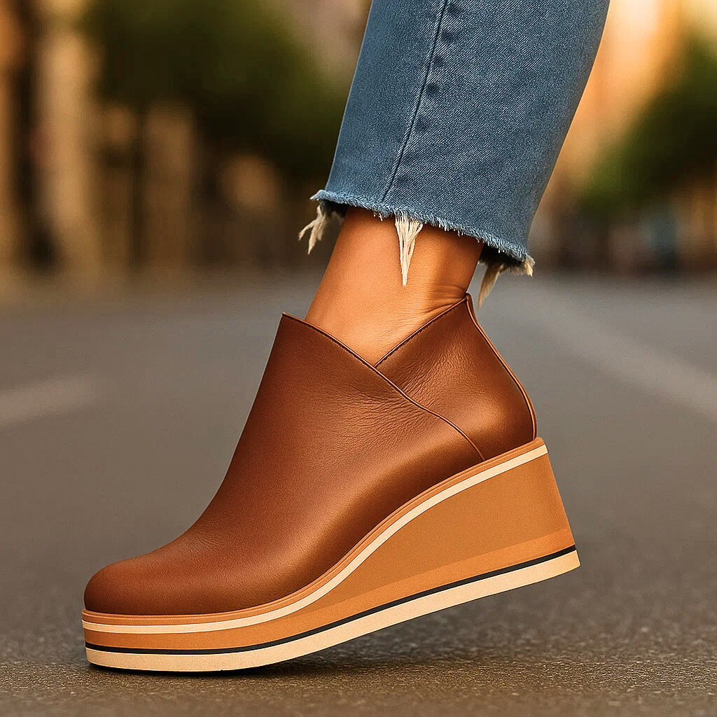 Sophie | Elegant Wedge Boot