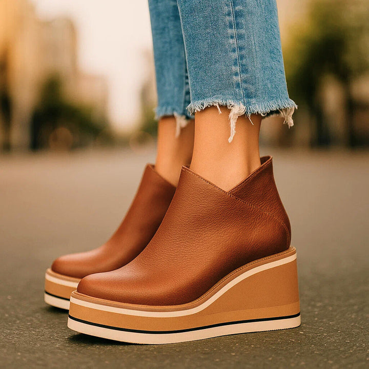 Sophie | Elegant Wedge Boot