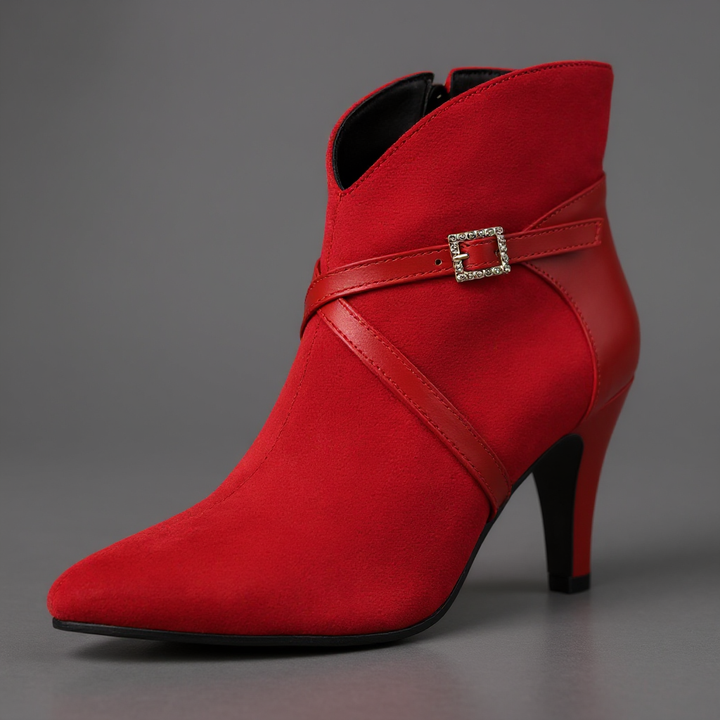 Edna | Elegant Heeled Ankle Boot