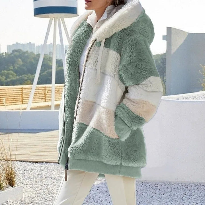Alex | Winter Jacket with Hood and Zipper