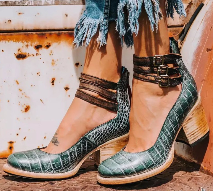 Eleanor | Premium Vintage Look Heels