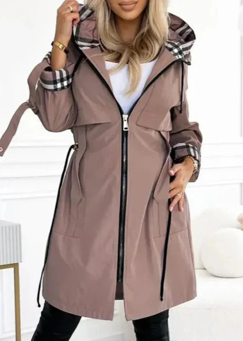 Natelia | Zip Coat